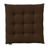 Tom Tailor 580813 Sitzkissen Dove dunkelbraun / 40 x 40