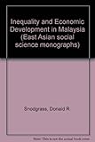 Inequality and economic development in Malaysia : a study sponsored by the Harvard Institute for International Development