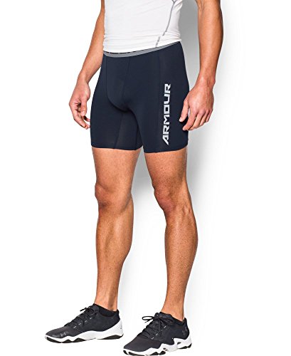 Under Armour Men's CoolSwitch Armour Compression Shorts, Midnight Navy (410), X-Large