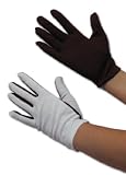 Flash Style Two Color Gloves, Smooth Finish