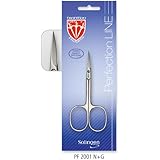 3 SWORDS GERMANY - cuticle scissor, nickel plated mat, Quality: Made in Solingen/Germany