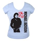 Michael Jackson King Of Pop Memorial Girls T-Shirt (Juniors)