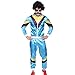 Fashoutlet 1980s Mens Shell Suit Scouser Tracksuit Costume Fancy Dress