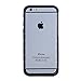iPhone 6 Case - Exact Apple iPhone 6 4.7 Case [CHAIN Series] - Link Design Hybrid Bumper Case for Apple iPhone 6 (4.7-inch) Black/Gray