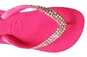 SWAROVSKI CRYSTAL HAVAIANAS HOT PINK/AB THONGS SANDALS FLIP FLOPS U.S. SIZES 4-10