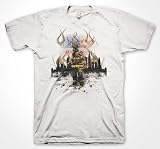 FDNY NYC Firefighter With New York City Skyline T-shirt, Never Forget 9-11 Fire Fighter Shirt