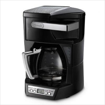 DeLonghi DCF212T Drip Coffeemaker with Convenient Front Access