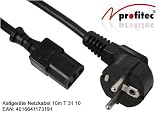 Produkt-Bild: Kaltger&auml;tekabel 10m Netzkabel (PC, Monitor, etc.) * T 31 10 SB-Polybeutel von profitec