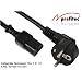 Kaltger�tekabel 10m Netzkabel (PC, Monitor, etc.) * T 31 10 SB-Polybeutel von profitec