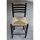 Dixie 33 Woven Rush Seat Ladder Back Chair