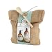 Organic Kitchen By Upper Canada Burlap Bag Gift Set, Mint Sage, 27-Ounce Bags