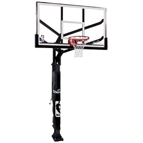 Spalding Arena View H Frame In-Ground Basketball System with 72-inch Acrylic Backboard by 