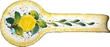 Lemon Italian Ceramic Spoon Rest