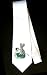 Party Decoration Necktie with treadmill, workout, sport, rat, mouse, rodent, fitness