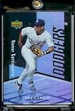 2007 Upper Deck Spectrum Baseball Card #72 Nomar Garciaparra Los Angeles Dodgers - Mint Condition - In Protective Display Case !