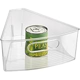 InterDesign Kitchen Lazy Susan Pantry Cabinet Binz 1/8, Clear
