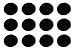 LTWHOME Activated Carbon Filter Pads Suitable For Eheim Classic 2215/350 2628150(Pack of 12)