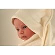 Super Soft Hooded Bath Wrap & Wash Cloth - soft natural