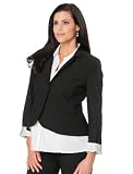 A Pea in the Pod: Front Slash Pockets Bi-stretch Suiting Maternity Jacket