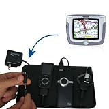 Gomadic Universal Charging Station for the Magellan Roadmate 6000T and many other mobile devices - 2nd Generation Design - uses Gomadic TipExchange Technology - 4 tips included