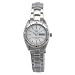 日本逆輸入 海外モデル SEIKO セイコー SEIKO 5 セイコー5 デイデイトカレンダー搭載 自動巻 手巻 腕時計 レディースウォッチ ホワイトシルバー文字盤 SYMH05K1