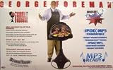 George Foreman GIPOD200 IPOD and MP3 Ready Indoor/Outdoor Grill White/Silver