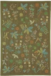 Grove Twig Floral Rug Rug Size: 2'6" x 4'3"