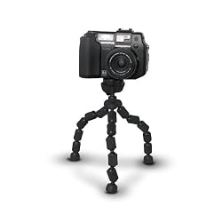 Flexible Portable Camera Tripod (Charcoal Black)