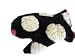 Corky and Company Black Polka Daisy Mittens