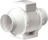 Inline Fan TT100 4 115CFM 2 Speed