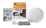 PetZu Mother's Comfort Heartbeat Pet Pillow, Chocolate/White