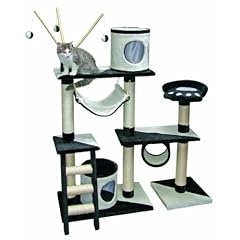 Kerbl Kratzbaum CREATIV schwarz/wei� H�he: 150 cm