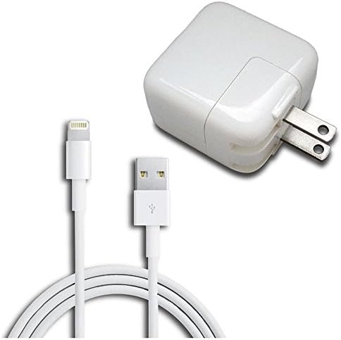 StarBuyAccessories 10W 2.1A Power Adapter with 10' Ft / 3M Extra Long USB Cable for Apple iPhone 5s / 5c / 5 6/6plus, iPad 4, iPad with Retina Display, iPad Air and the iPad Mini Power Cord (White)
