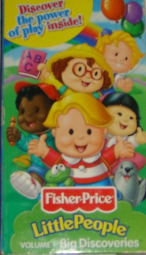 Fisher-Price Little People volume 1 Big  Discoveries [VHS]
