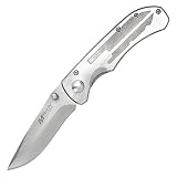M-Tech Folding Knife Contoured Sand Blasted