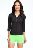 bebe Tonal 3/4 Sleeve Hoodie -Bebe Sport