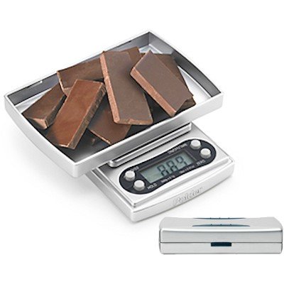 Polder Pocket Digital Food Scale - Silvertone