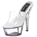 Pleaser Women's Kiss-201LT Sandal