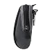 Neoprene Rugged Camera Case with Detachable Shoulder Strap and Key Ring (Black) for the Panasonic Lumix DMC-ZS1 10MP Digital image 1