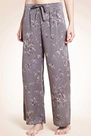 Autograph Satin Floral Palazzo Pyjama Bottoms [T37-4286-S-BGHF]