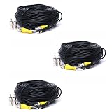 41hy u7W2mL. SL160  VideoSecu 3 X 150 Feet Video Power CCTV Security Camera Cables BNC RCA Cable Connectors 1YN