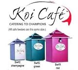 Miscellaneous : Koi Cafe Automatic Fish Feeder Red