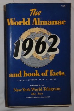 The World Almanac 1962, by Harry Hansen