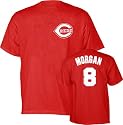 Joe Morgan Majestic Cooperstown Throwback Player Name and Number Cincinnati Reds T-Shirt