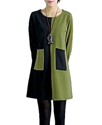 Cotton/Linen  Shirt  Dress