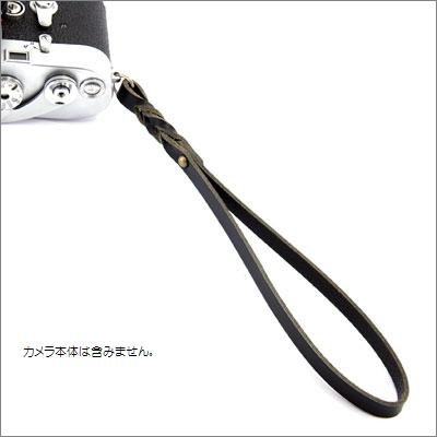 ARUNUVO ツイストハンディストラップ ブラック AR0042