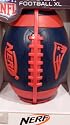 NFL Weather Blitz New England Patriots Full Size Nerf Football Xl