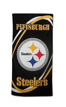 Pittsburgh Steelers Fiber Reactive Pool/Beach/Bath Towel (Team Color)