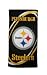 Apparel : Pittsburgh Steelers Fiber Reactive Pool/Beach/Bath Towel (Team Color)