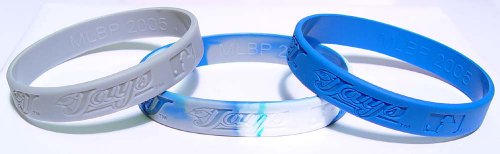 Major League Baseball Team Wrist Band Sets - Toronto Blue Jays